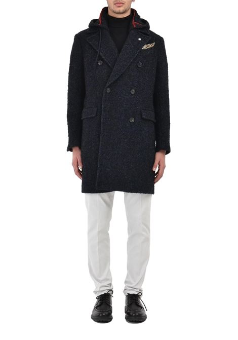 Cappootto doppiopetto con cappuccio di lana Manuel Ritz MANUEL RITZ | Cappotti | 3332C4438X 22373389